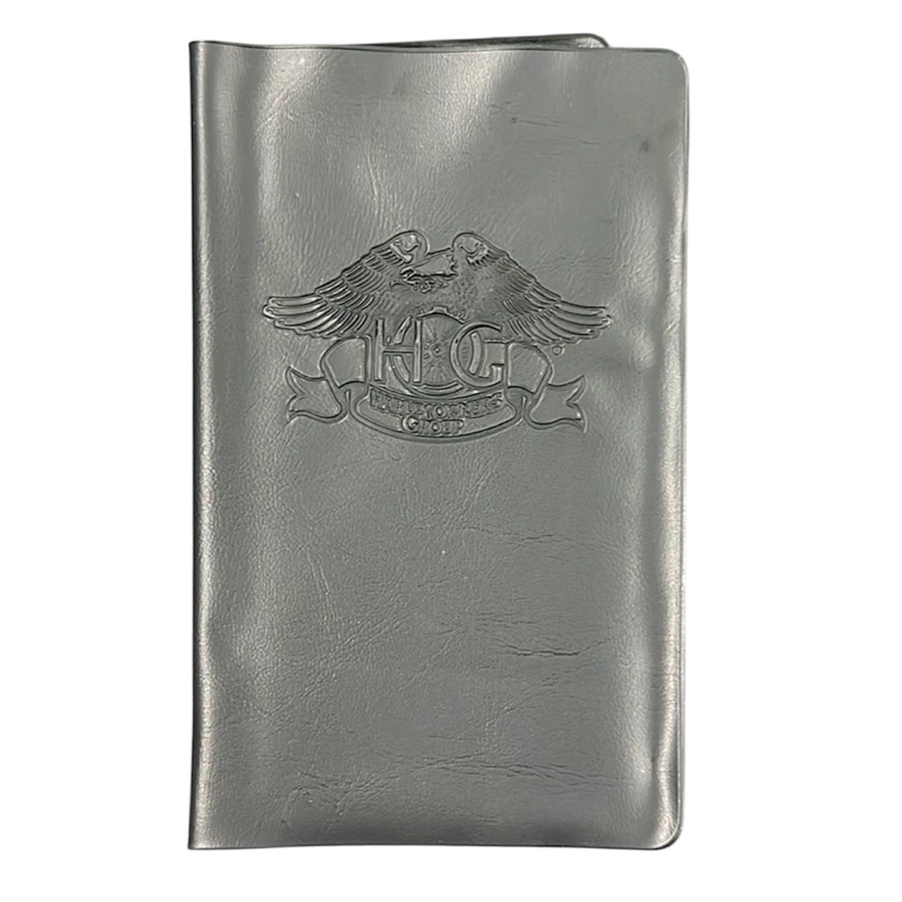 Harley-Davidson Vintage 1993 HOG 10th Anniversary Notebook Pad with Notebook